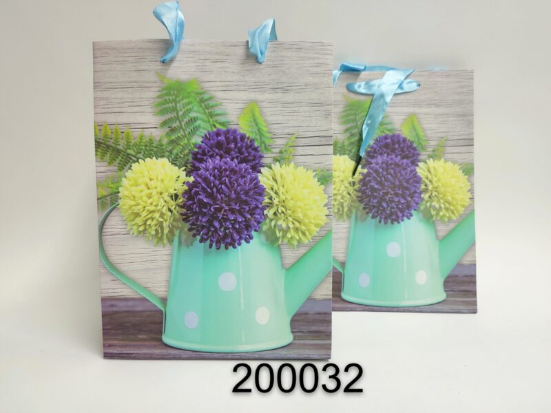 Bolsa línea flores - Imagen 2