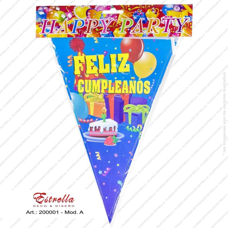 Banderines cumpleaños - Imagen 7