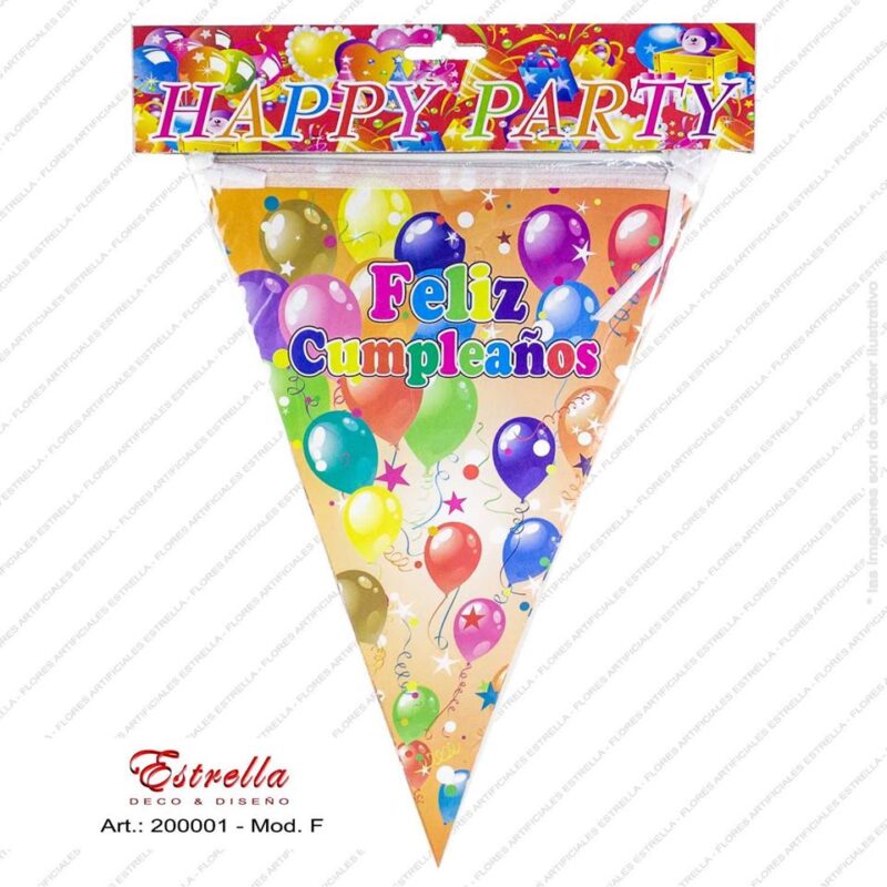 Banderines cumpleaños - Imagen 3