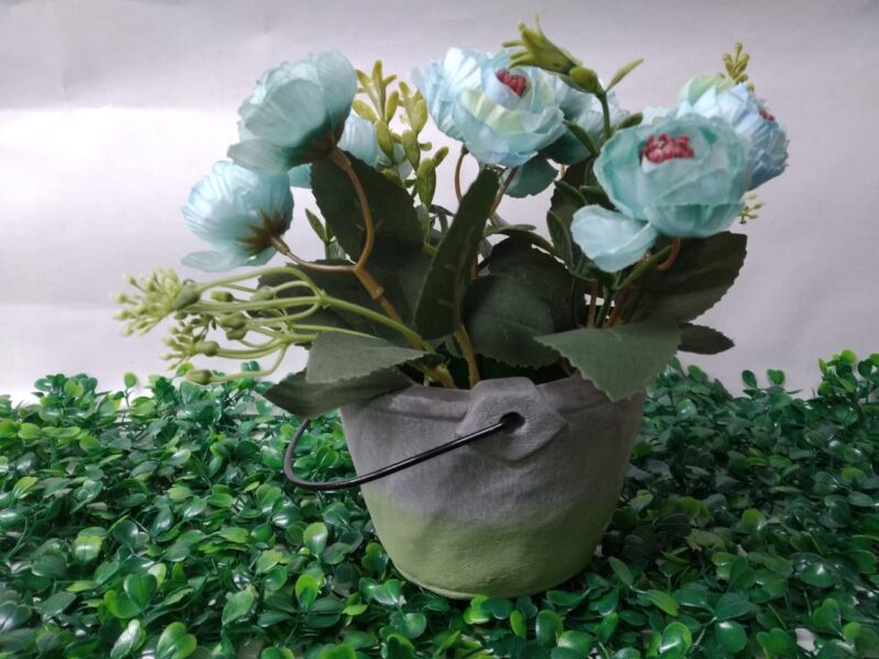 Balde con flores - Imagen 2