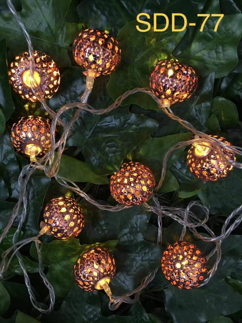 Guirnalda led metal