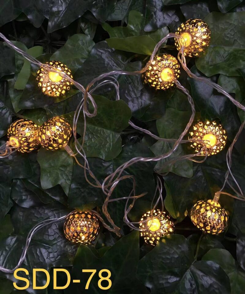 Guirnalda led metal
