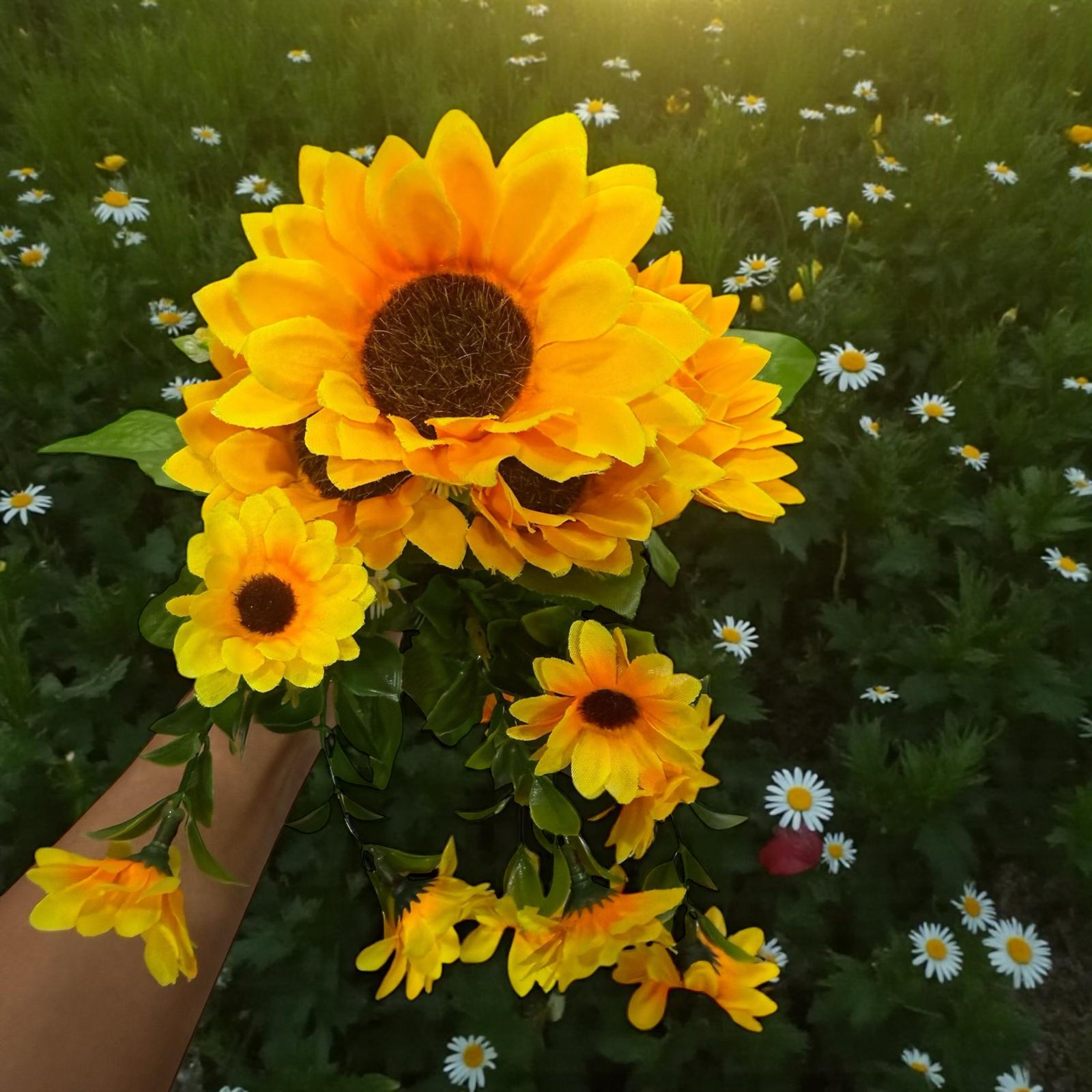 Ramos girasol combo x13 cabecitas - Imagen 3