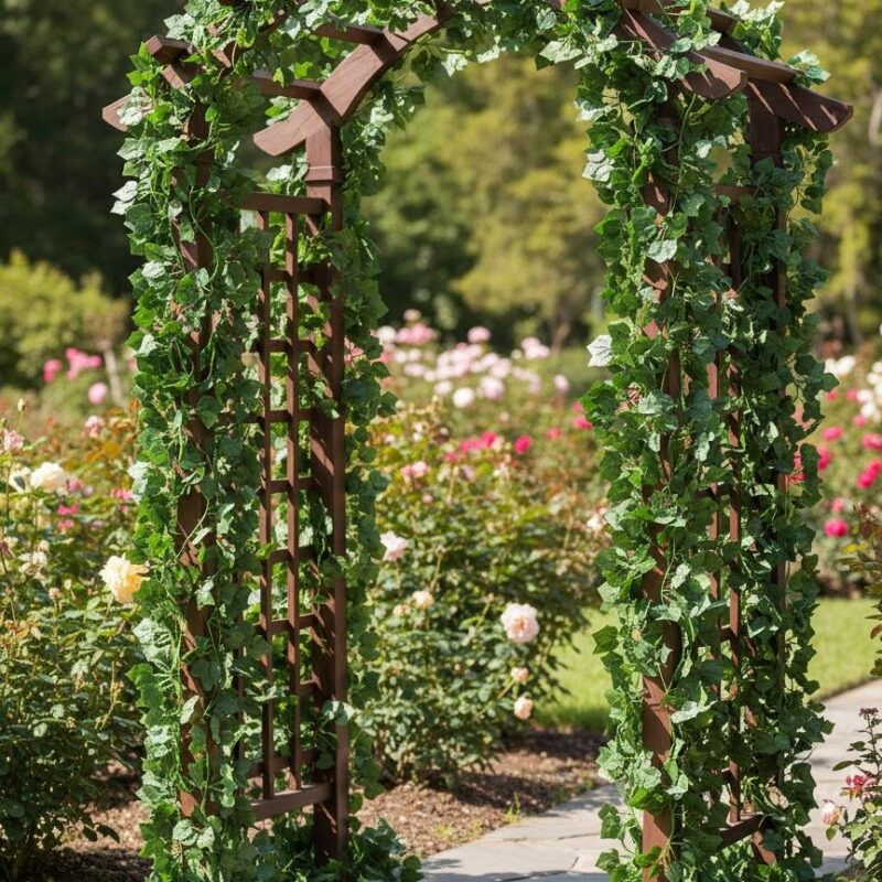 Pack x 12 Enredaderas de hojas chicas x 2.1m