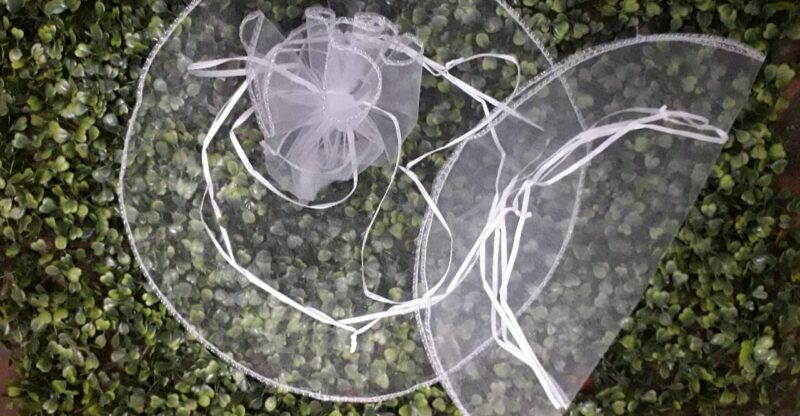 Bolsa organza redonda - Imagen 2