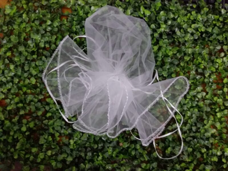 Bolsa organza redonda