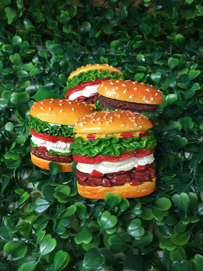 Imán hamburguesa