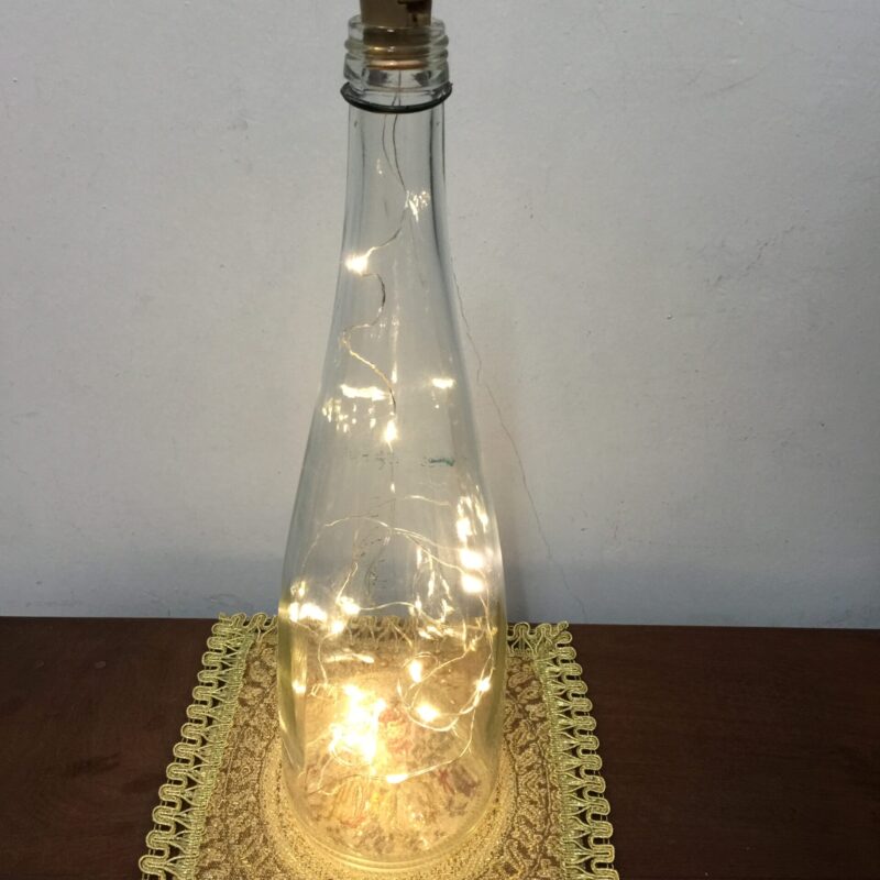 Led corcho botella
