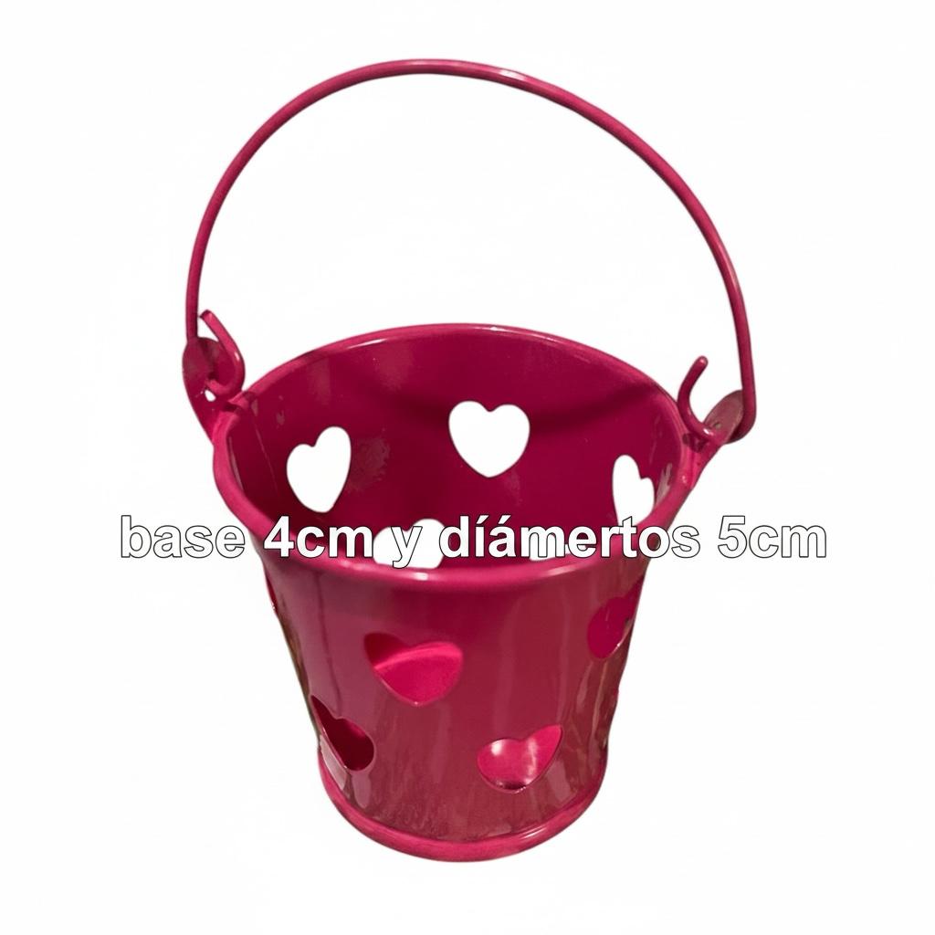 Souvenirs Mini Baldes Centro De Mesa Candy Bar 5cm - Imagen 6