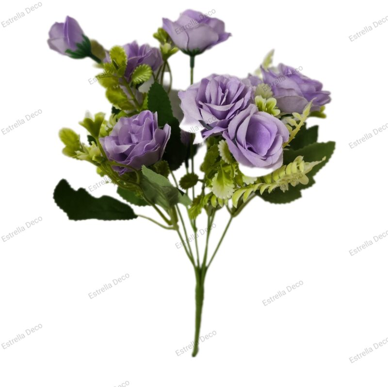 Rosas x 6 con pimpollos - Imagen 7