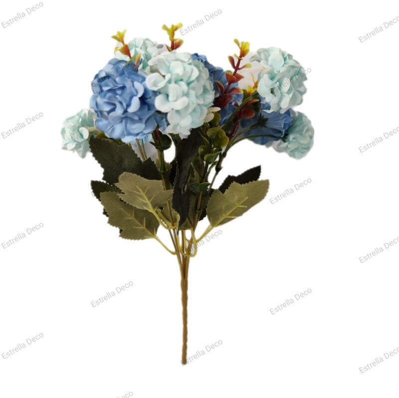 Ramo Hortensia Artificial x 10 - Imagen 7