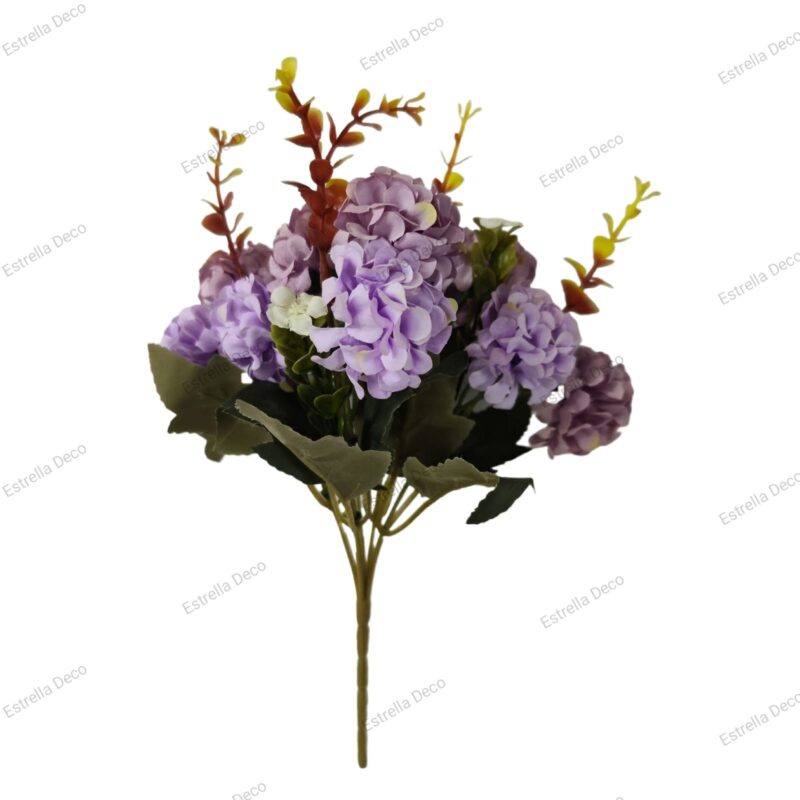 Ramo Hortensia Artificial x 10 - Imagen 8