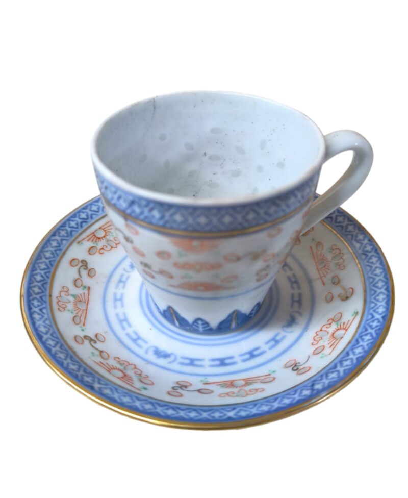 Set de cafe o te (taza c/plato)ceramica - Imagen 2