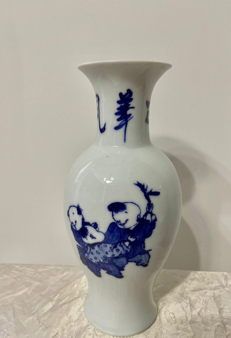 Florero chino porcelana - Imagen 4