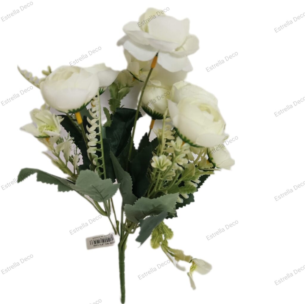 Ramo decorativo di camelia RANIA, marrone, 95cm, 20cm