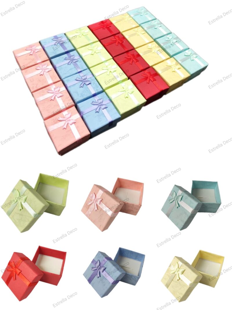 Estuches carton 5*5cm x 24 unidades