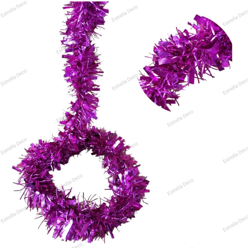 Guirnalda boa navidad 2mts x 7.5cm - Imagen 4