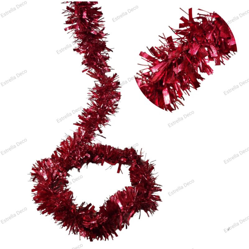 Guirnalda boa navidad 2mts x 7.5cm - Imagen 5