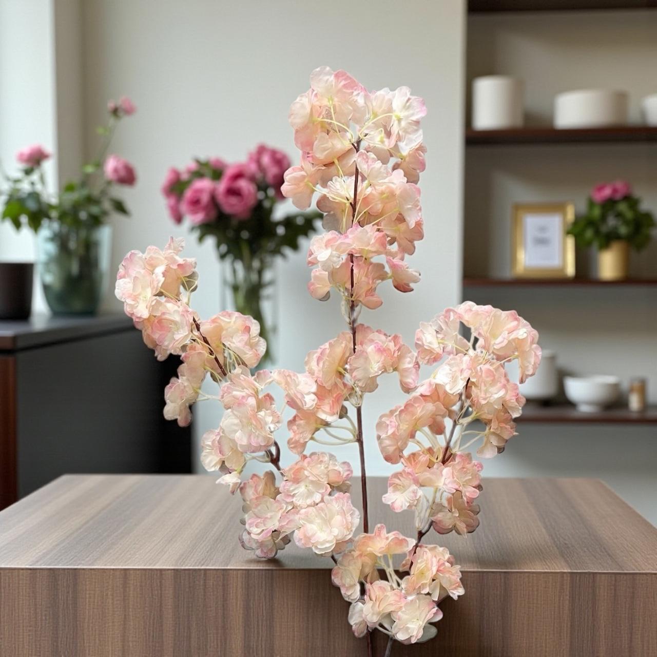 Vara Flor de Cerezos Realistas 1m Estrella Deco - Imagen 5