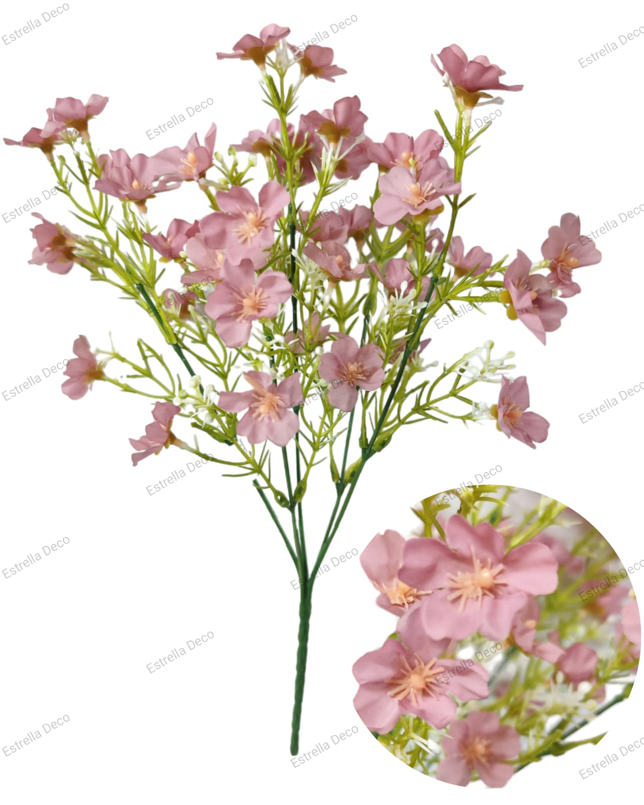 Ramo flor de cerezo de montaña 40 flores - Imagen 4