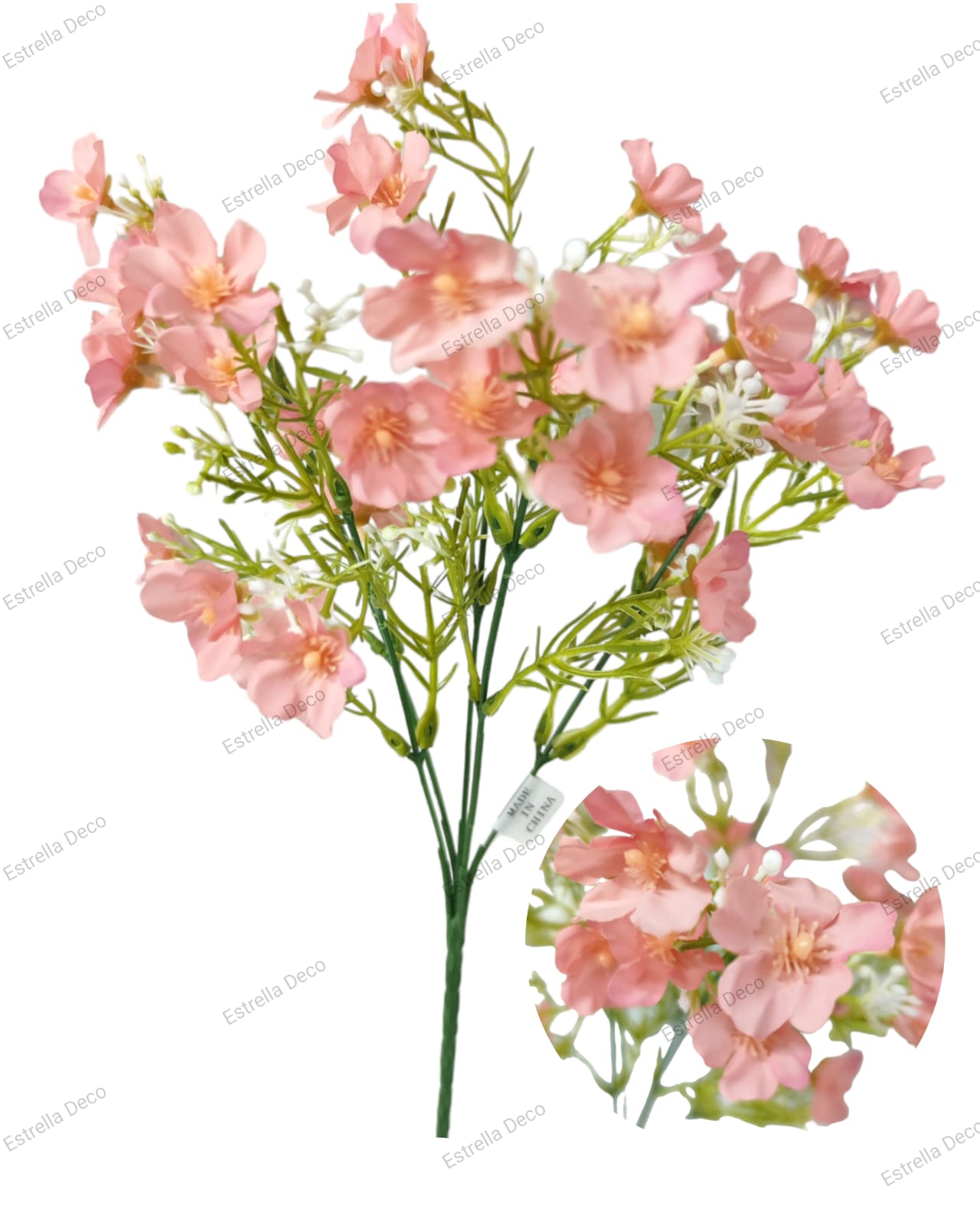 Ramo flor de cerezo de montaña 40 flores - Imagen 5