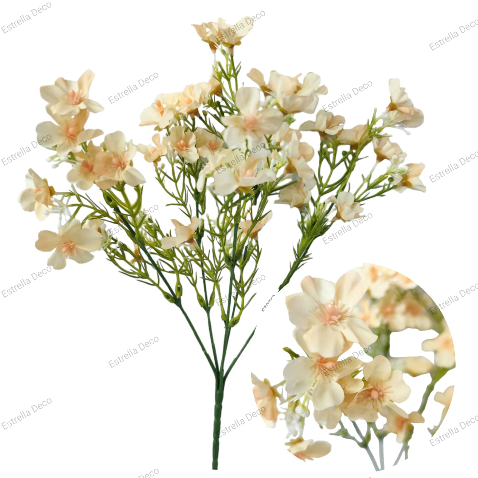 Ramo flor de cerezo de montaña 40 flores - Imagen 2