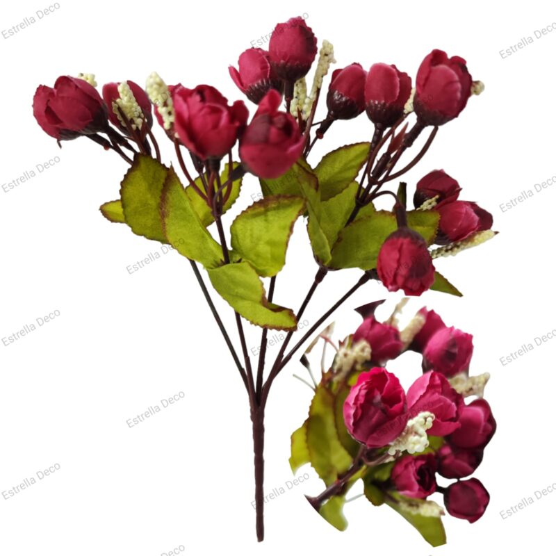 Ramo rococo otoñal x 15 flores - Imagen 4