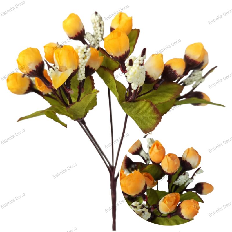 Ramo rococo otoñal x 15 flores - Imagen 6