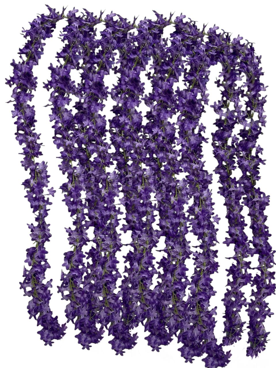 Guirnaldas Flor de Glicina x2m Estrella Deco - Imagen 3