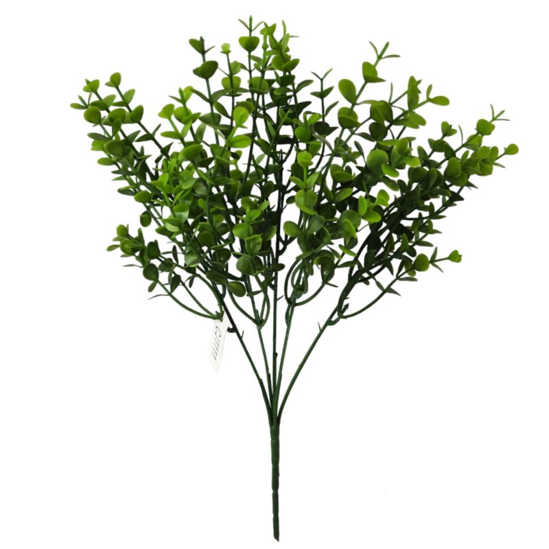 Ramo hoja eucalipto chico plastico - Imagen 2