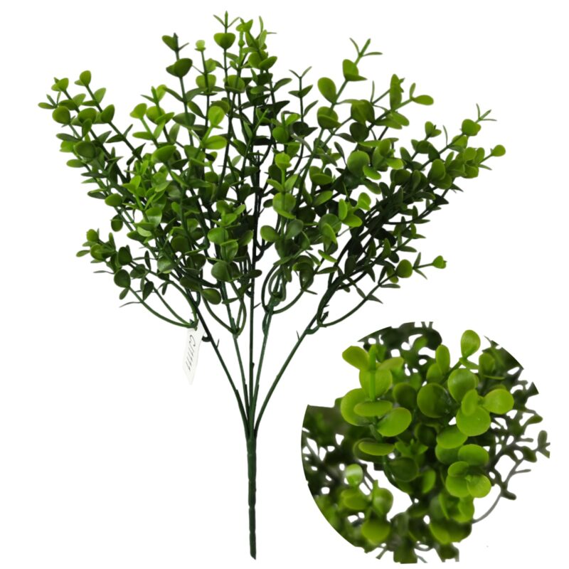 Ramo hoja eucalipto chico plastico