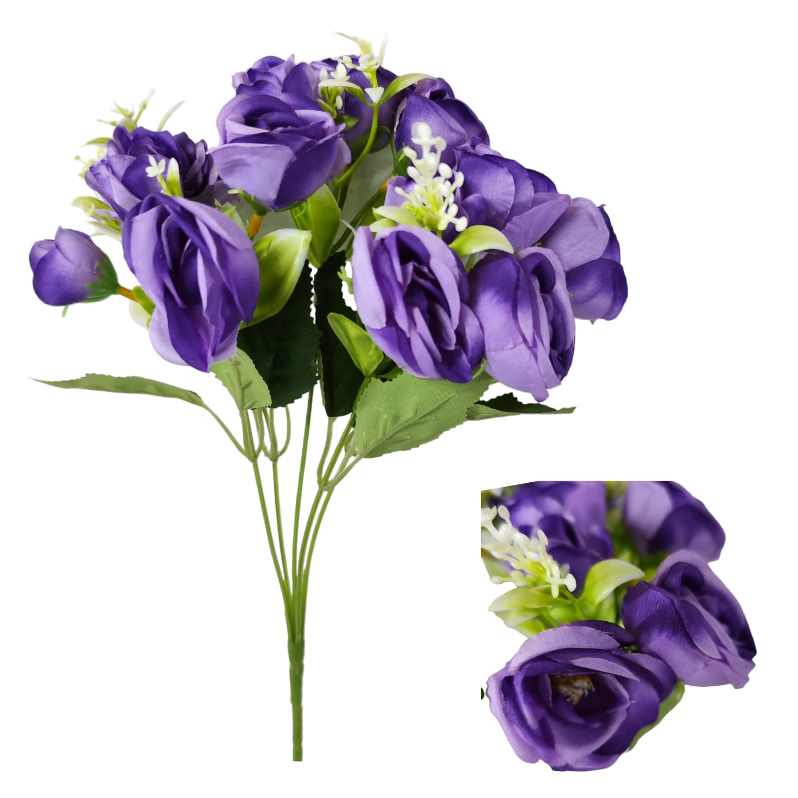 Ramo rosa x15 - Imagen 3