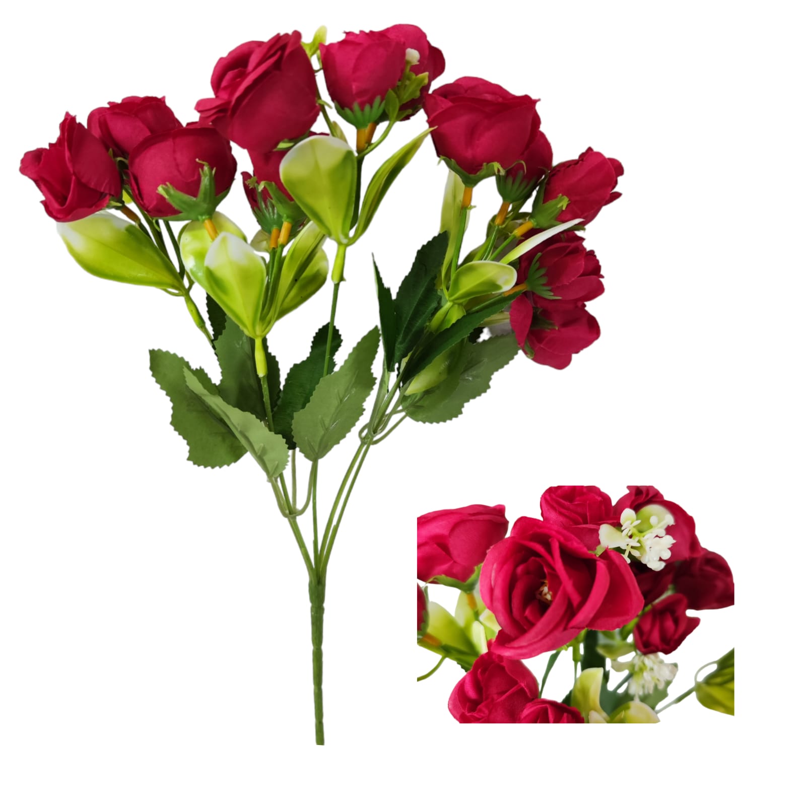 Ramo rosa x15 - Imagen 9