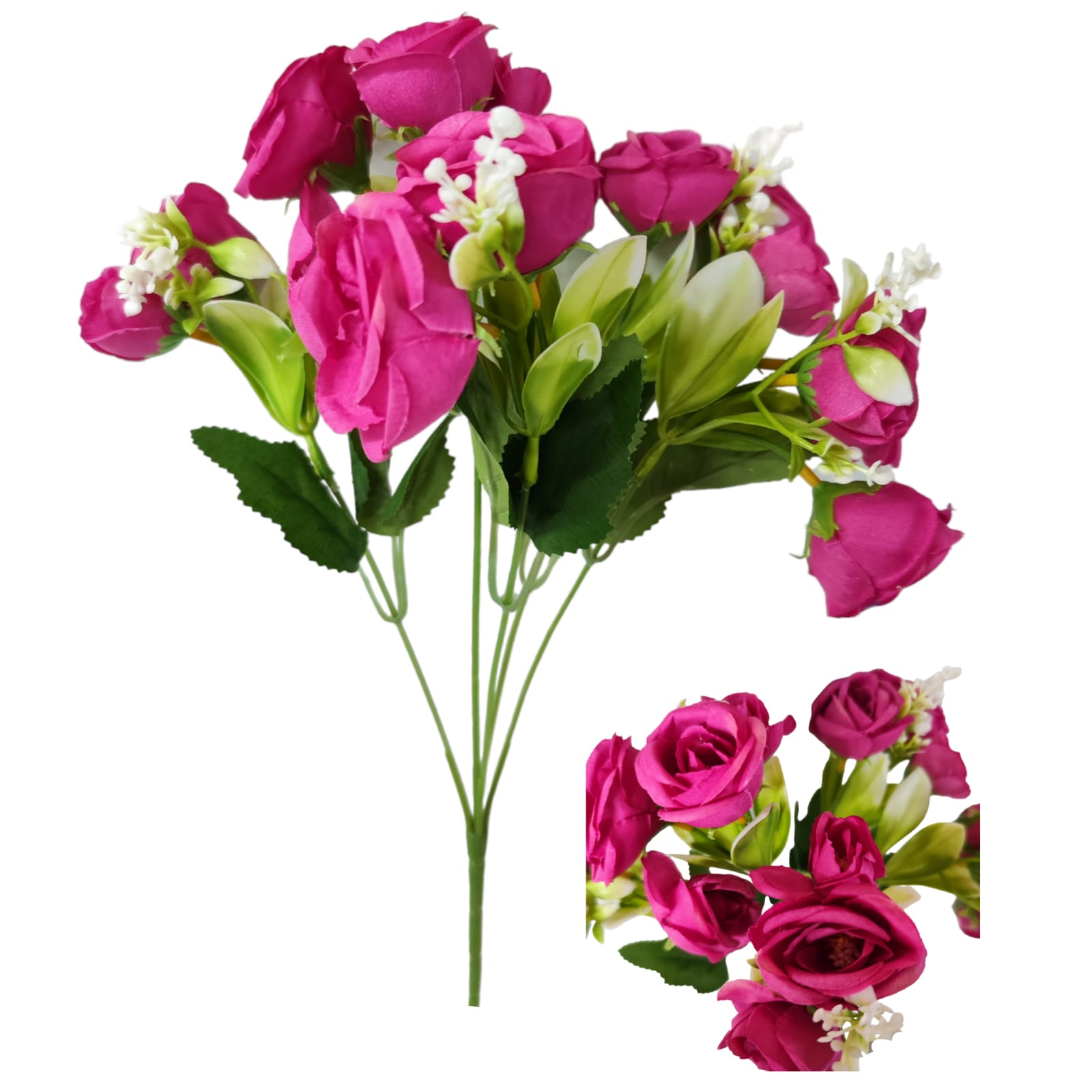 Ramo rosa x15 - Imagen 6