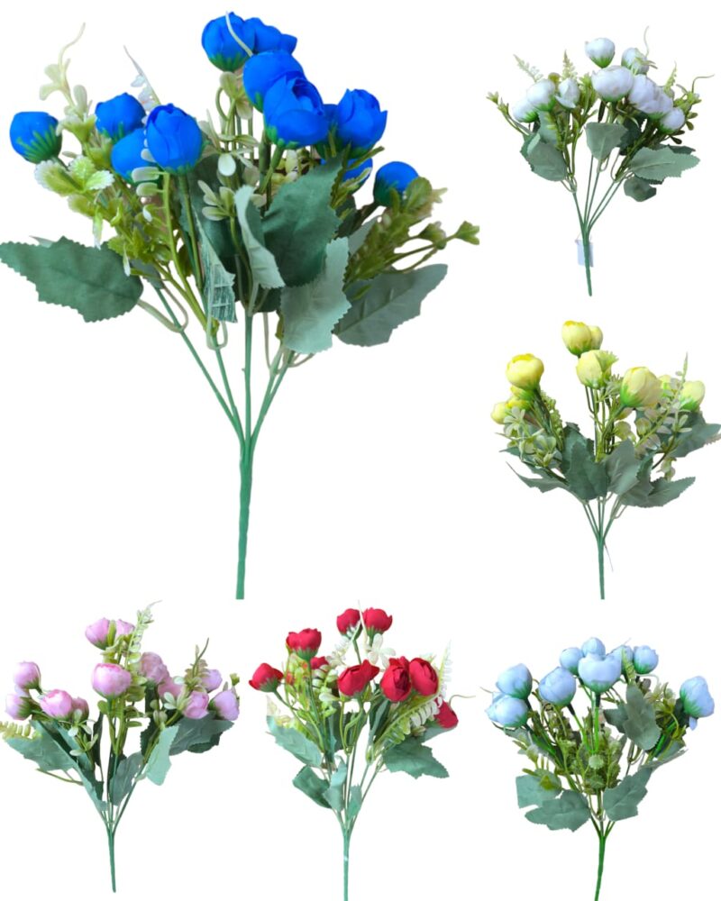 Ramo rococo x 12 florsitas