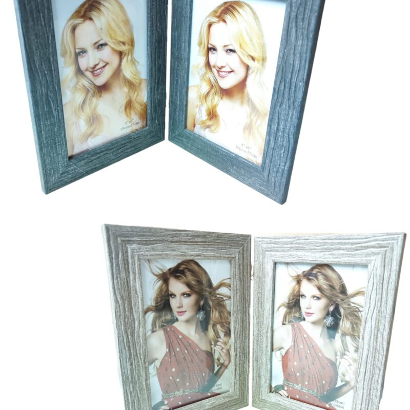 Portarretrato doble  venecitas para foto10*15cm