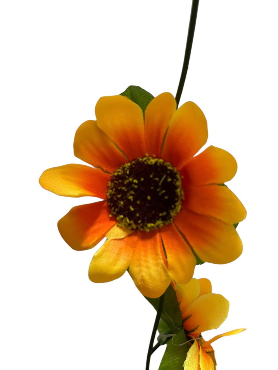 Guirnalda Artificial Girasol 2.1m X 26 Cabecitas - Imagen 4