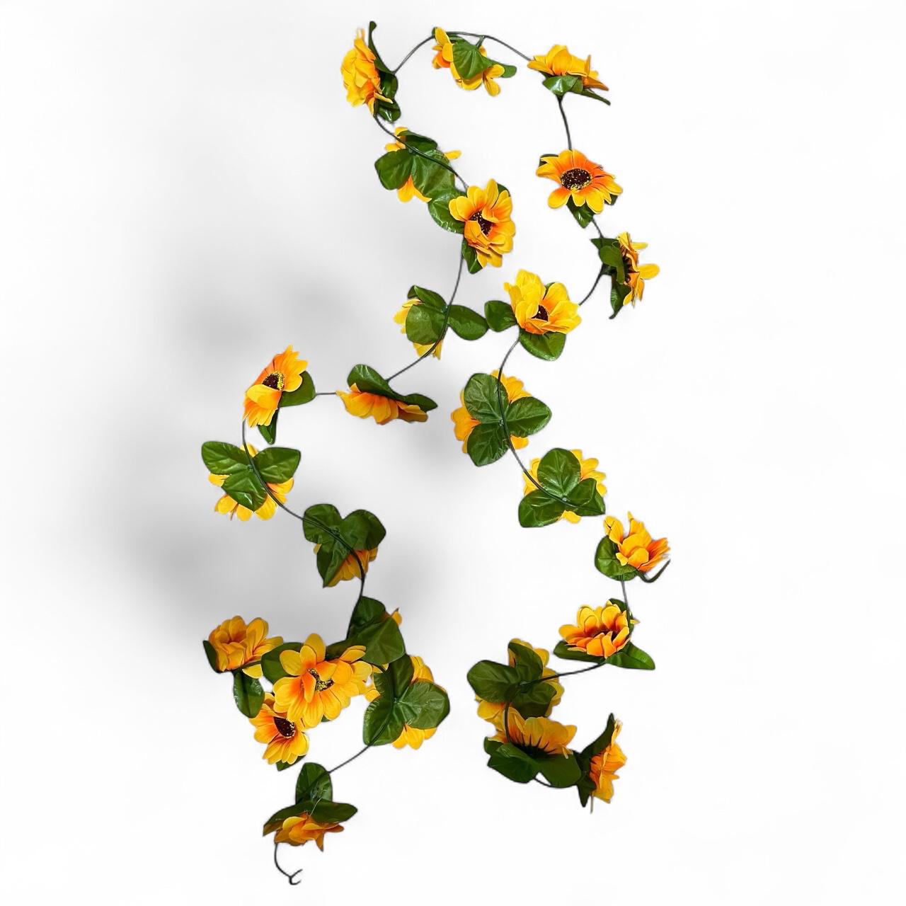 Guirnalda Artificial Girasol 2.1m X 26 Cabecitas - Imagen 3