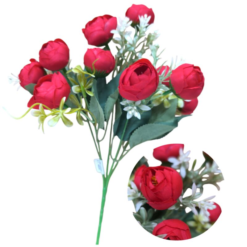 Ramo camelias x 10 flores - Imagen 6