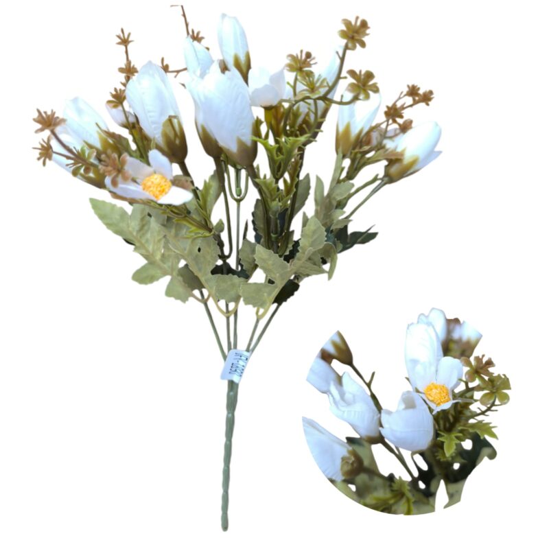 Ramo flores tulipan x 10 + 5 margaritas - Imagen 4