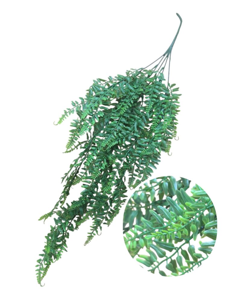 Ramo hojas helechos 78cm