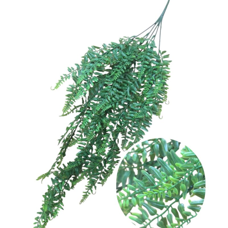 Ramo hojas helechos 78cm