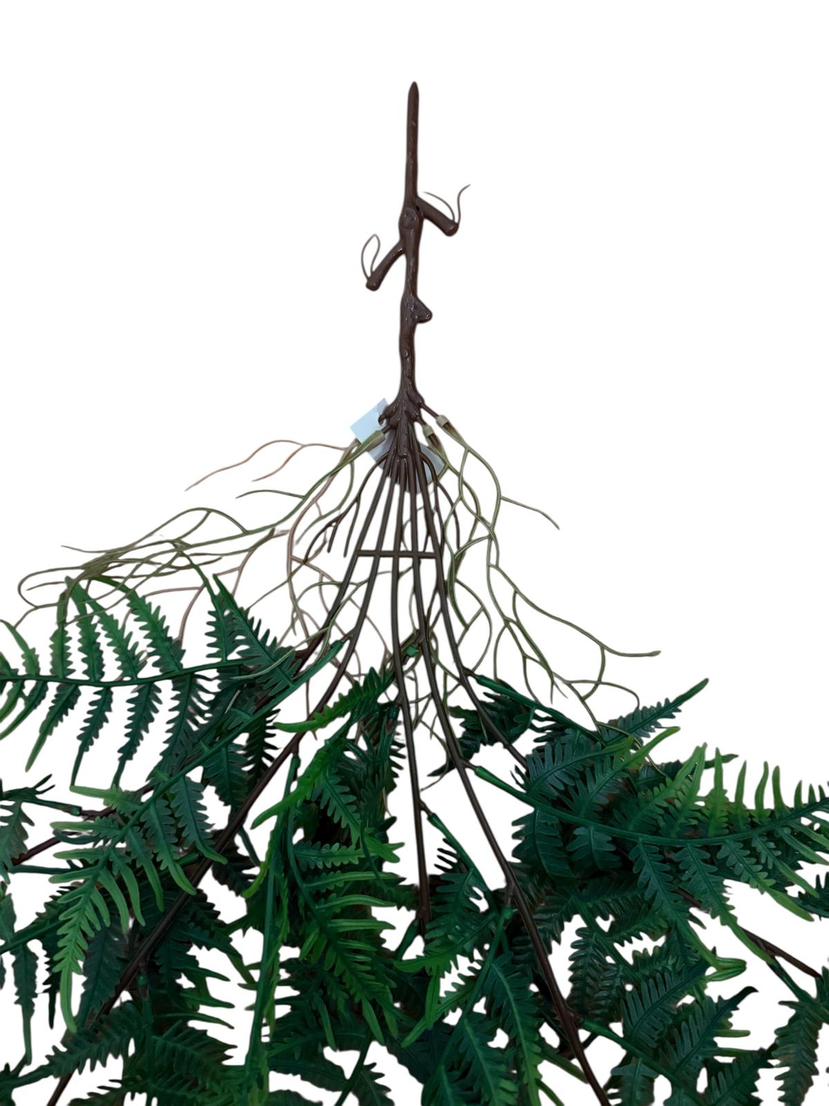 Ramo Hoja Helecho Colgante Artificial Estrella Deco - Imagen 6