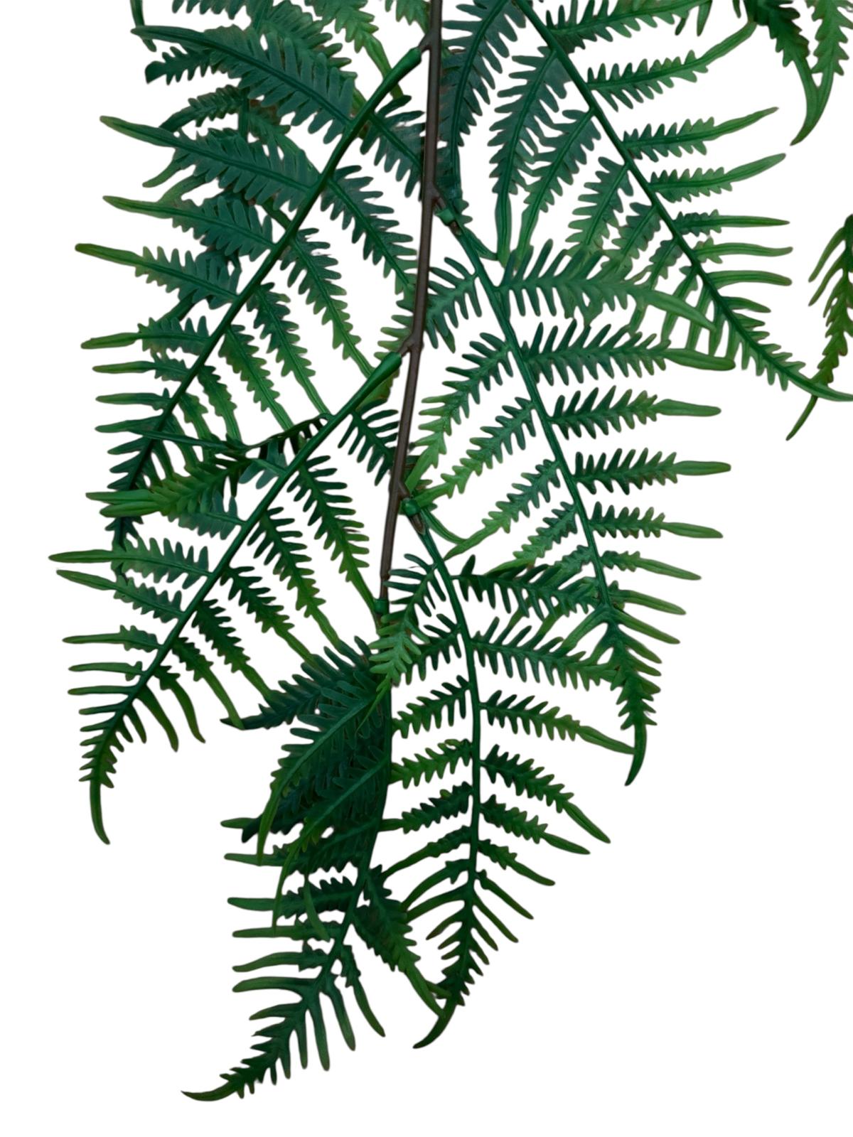 Ramo Hoja Helecho Colgante Artificial Estrella Deco - Imagen 5