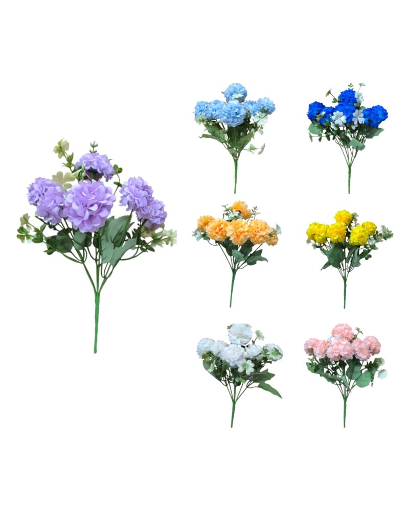 Ramo flor de hortensia x 6