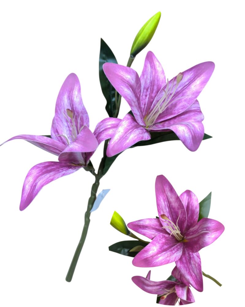 Vara lilium 2 liliums + 1 pimpollos - Imagen 5