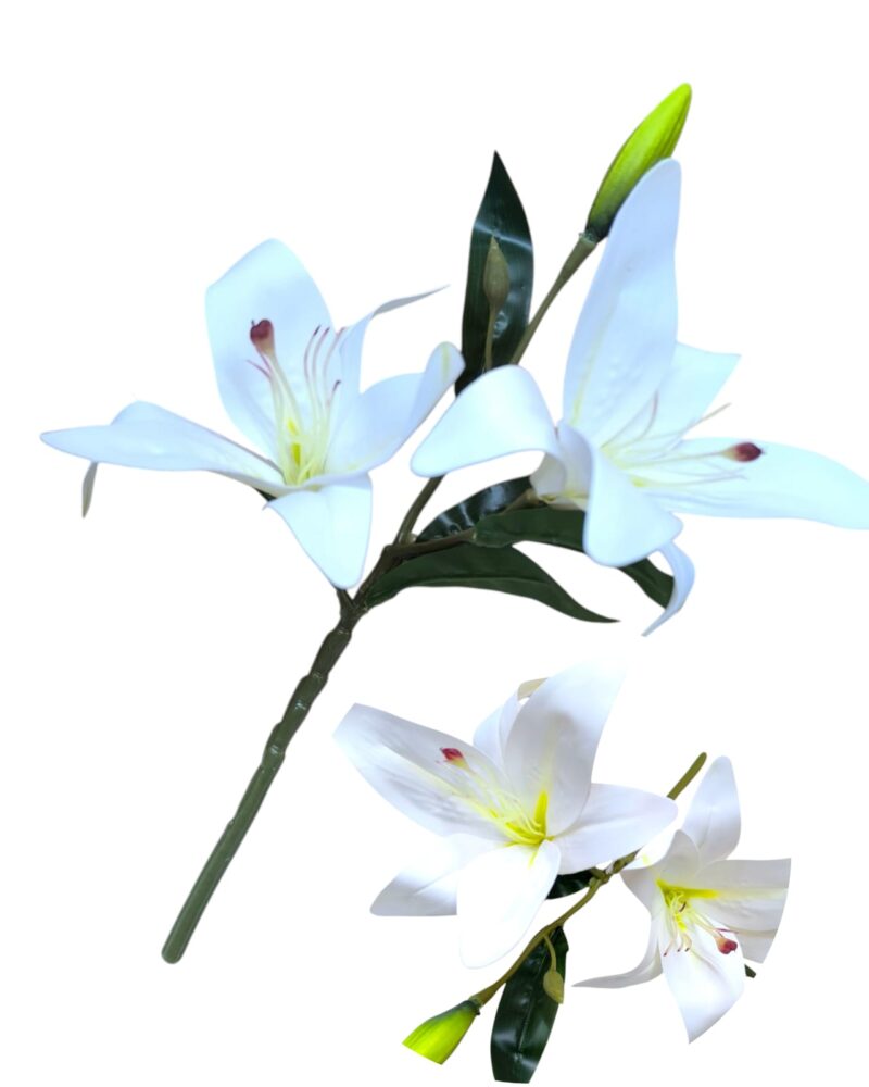 Vara lilium 2 liliums + 1 pimpollos - Imagen 7