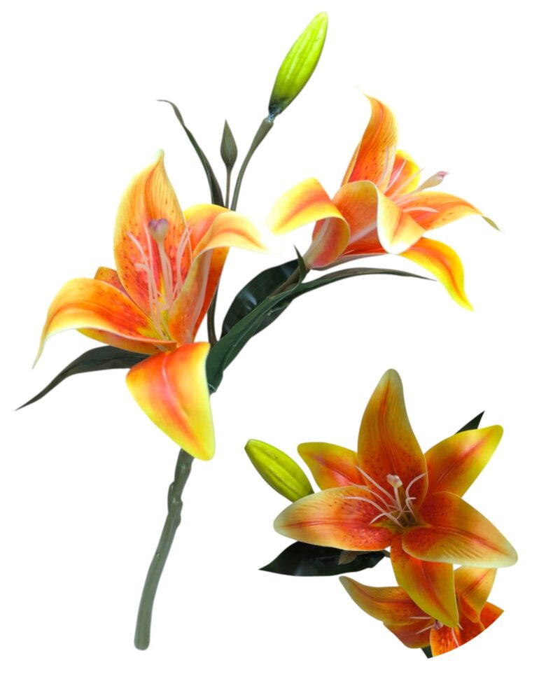 Vara lilium 2 liliums + 1 pimpollos - Imagen 9