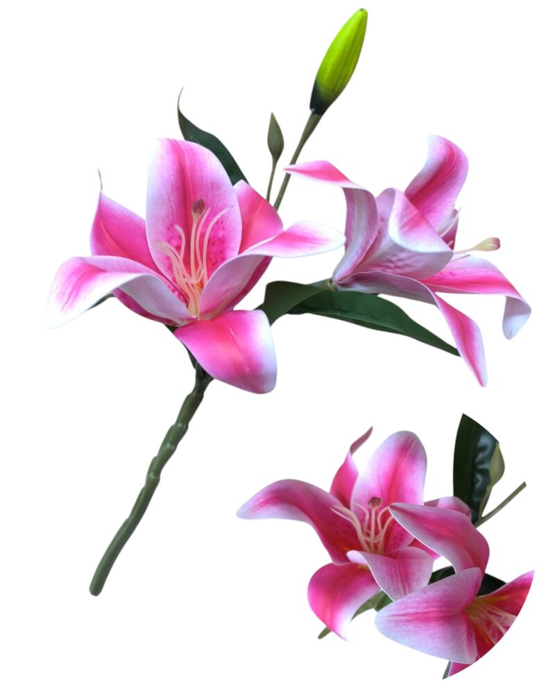 Vara lilium 2 liliums + 1 pimpollos - Imagen 6