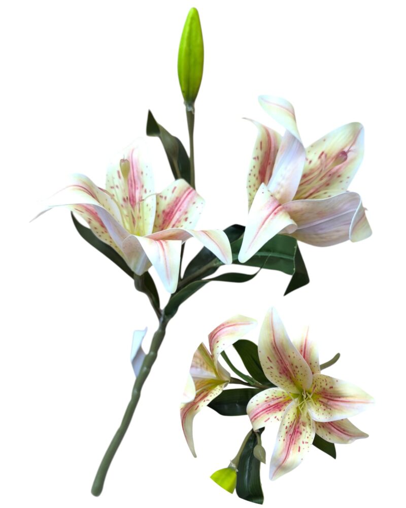 Vara lilium 2 liliums + 1 pimpollos - Imagen 2